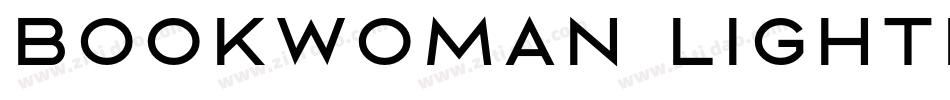 Bookwoman LightItalicSH字体转换